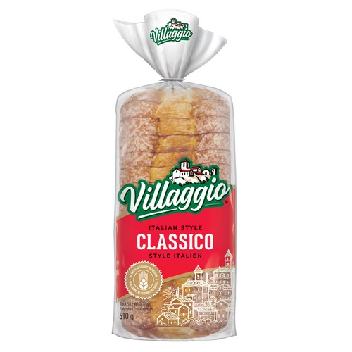 Villaggio White Bread Italian Style 510 g