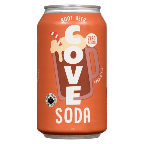 Cove Soda Root Beer 355 ml (can)