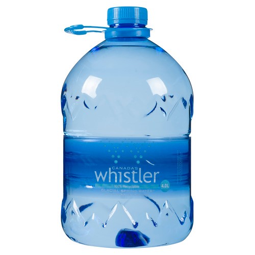 Whistler Glacial Spring Water 4 L