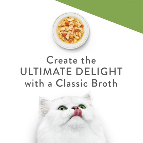 Purina Fancy Feast Wet Cat Food Complement Classic Broths 40 g