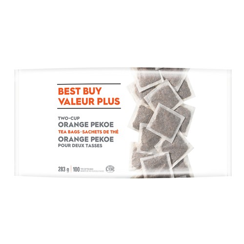 Best Buy Tea Bags Two-Cup Pekoe Orange 100 EA