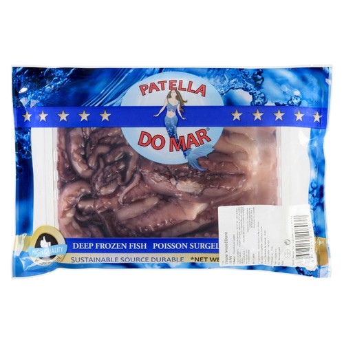 Patella Do Mar Frozen Squid Tentacles 750 g