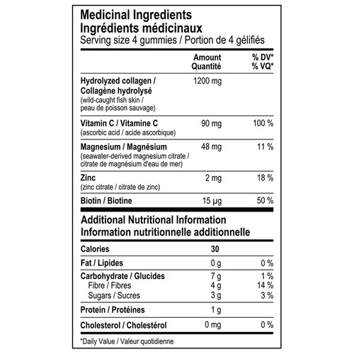 Landish Marine Collagen Gummies Citrus Berry 60 Count