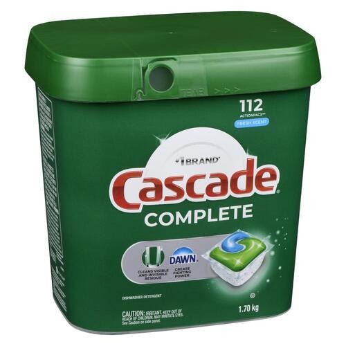 Cascade Dishwasher Action Pacs Fresh Scent 112 Count