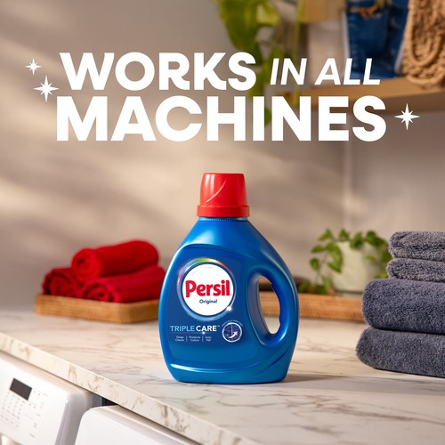 Persil TripleCare Liquid Laundry Detergent Original 1.86 L