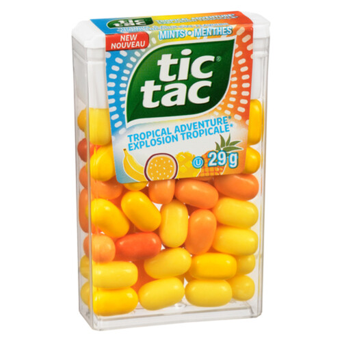 Ferrero Canada TicTac Mint Tropical Adventure 29 g