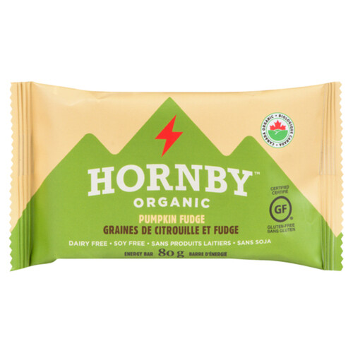 Hornby Organic Energy Bar Pumpkin Fudge 80 g