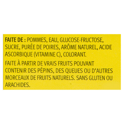 Mott's Fruitsations Apple Fruit Snacks Original Pear 6 x 113 g