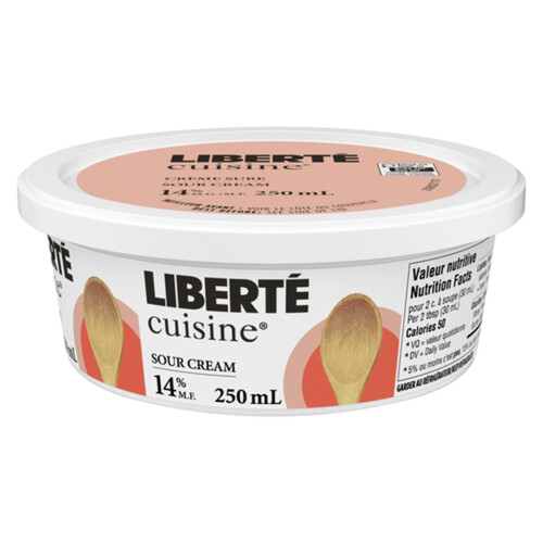 Liberté Cuisine Sour Cream 14% 250 ml