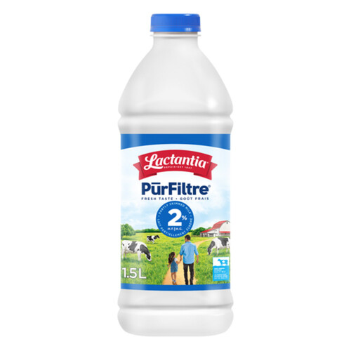 Lactantia PūrFiltre Milk 2% Partly Skimmed 1.5 L