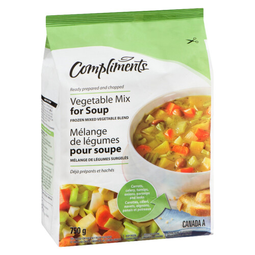 Compliments Frozen Vegetable Mix For Soup 750 g