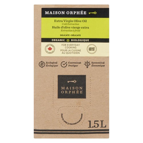Maison Orphee Organic Extra Virgin Olive Oil 1.5 L