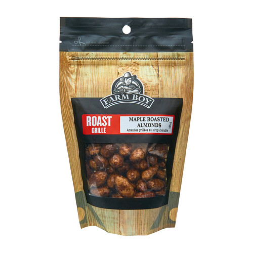 Farm Boy Nuts Almonds Maple Roasted 165 g