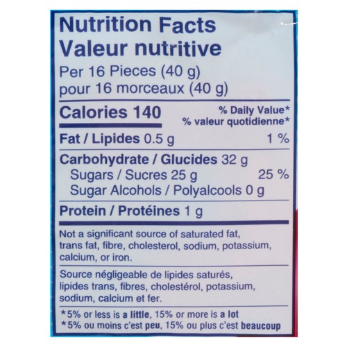 Airheads Candy Soft Filled Bites Original Fruit 170 g