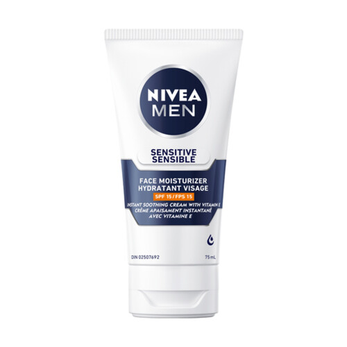 Nivea Men Face Moisturizer Sensitive SPF 15 75 ml