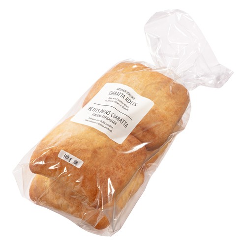 Upper Crust Ciabatta Buns 4 Pack 340 g