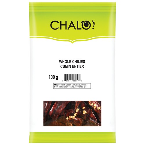 Chalo! Chilies Whole 100 g