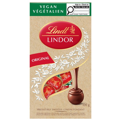 專用120g×3 150g×5 180g×4 Lindt Lindor Vegan Chocolate Truffles Oatbased Original 120 g