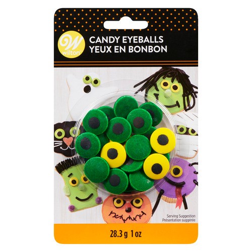 Wilton Candy Eyeballs Halloween Spooky 28.3 g
