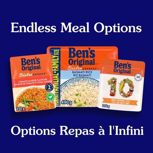 Ben's Original Bistro Express Rice Tomato & Herb Side Dish 250 g
