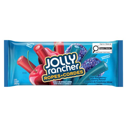 Jolly Rancher Candy Ropes Blue Raspberry 283 g
