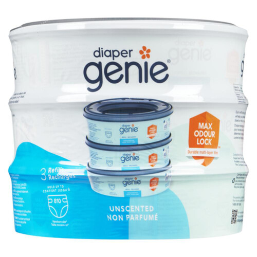 Playtex Diaper Genie Disposable Diapers Refill 3 Count