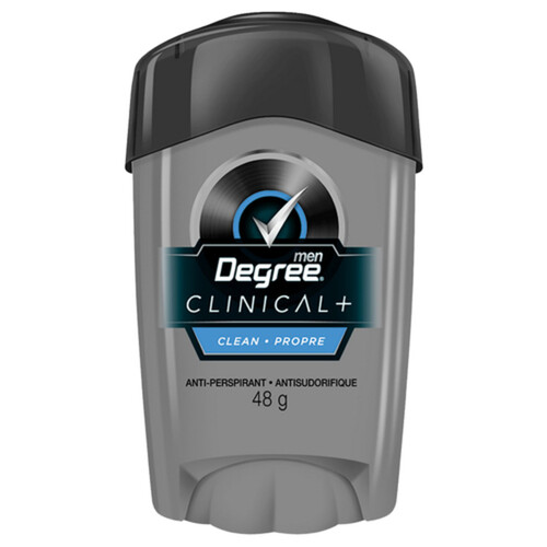 Degree Men Clinical Protection Antiperspirant Clean Deodorant Stick 48 g