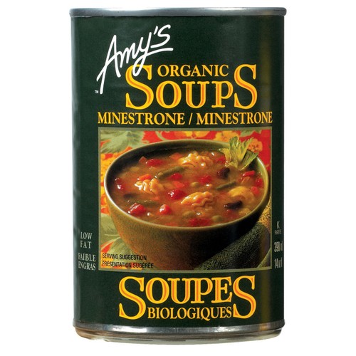 Amy's Kitchen Organic Soup Minestrone 398 ml