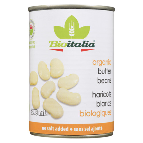 Bioitalia Organic Butter Beans 398 ml