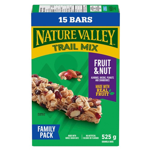 Nature Valley Trail Mix Cereal Bar Fruit & Nut 15 Bars x 35 g
