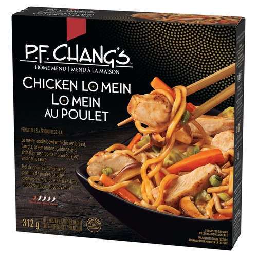 P.F. Chang's Frozen Meal Bowl Chicken Lo Mein Home Menu 312 g