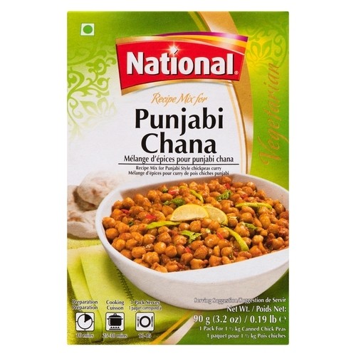 National Recipe Mix For Punjabi Chana 90 g