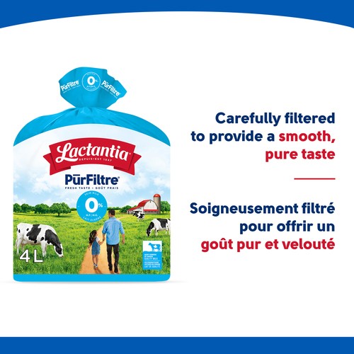 Lactantia PurFiltre 0% Skim Milk 4 L