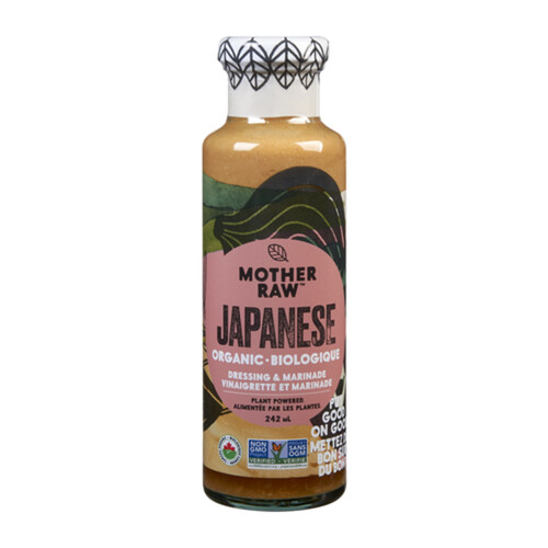 Mother Raw Organic Dressing & Marinade Japanese 242 ml