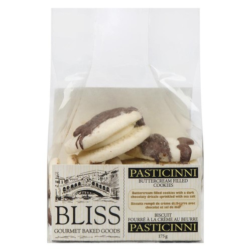 Bliss Gourmet Buttercream Filled Cookies Pasticinni 175 g