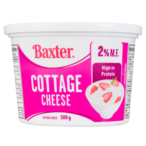 Baxter 2% Cottage Cheese 500 g