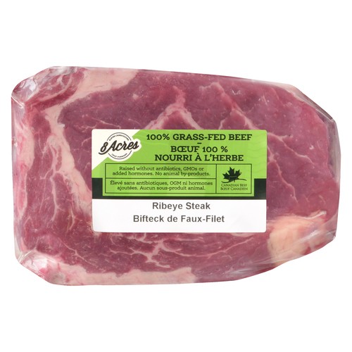 8 Acres Grass Fed Beef Ribeye Steak 280 g