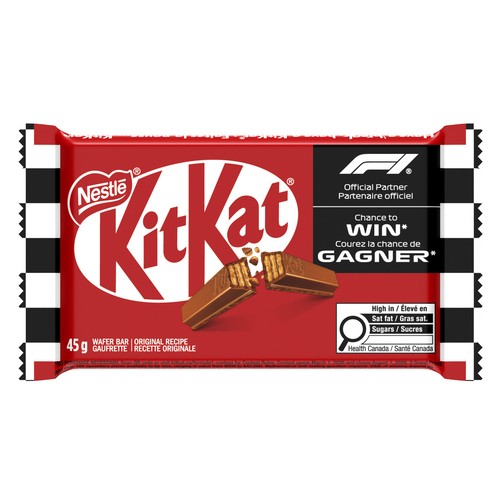 Nestle Kit Kat Milk Chocolate Bar 45 g