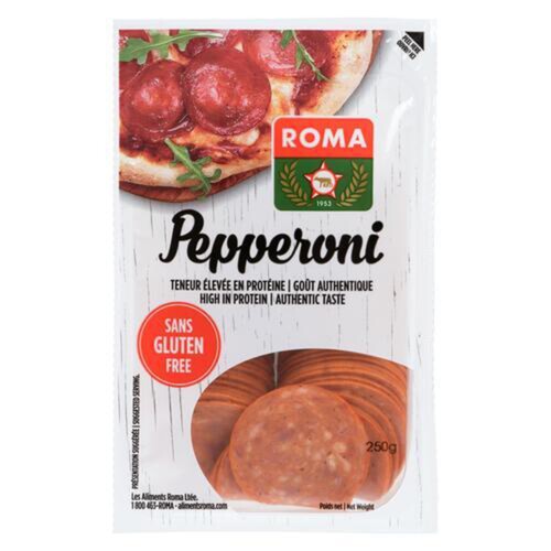 Roma Gluten-Free Pepperoni Slice  250 g