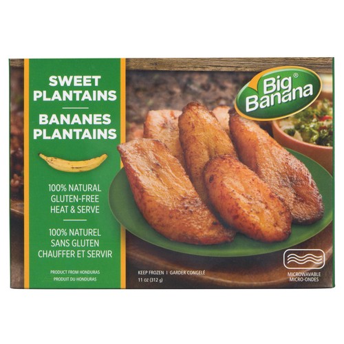 Big Banana Frozen Fruits Sweet Plantains 312 g
