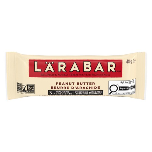 Lärabar Gluten-Free Energy Bar Fruit & Nut Peanut Butter 48 g