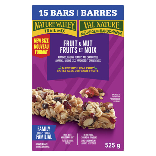 Nature Valley Trail Mix Cereal Bar Fruit & Nut 15 Bars x 35 g