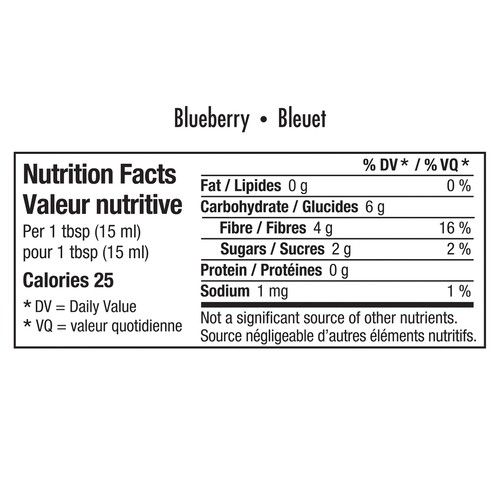 Healthy Crunch Chia Jam Blueberry 230 ml