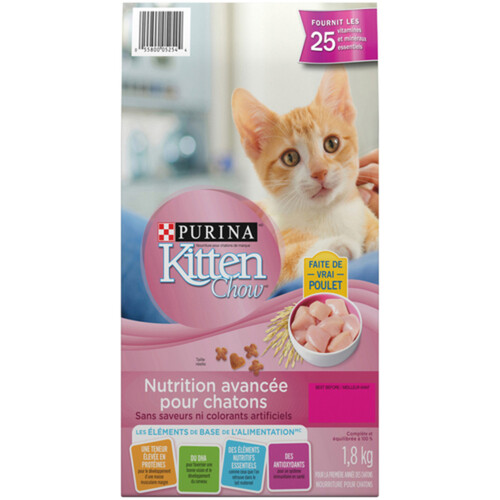 Kitten Chow Dry Kitten Food Advanced Nutrition For Kittens 1.8 kg