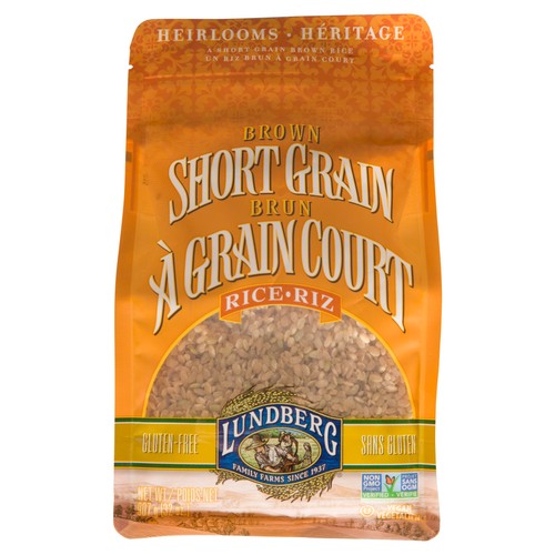 Lundberg Family Farms Gluten-Free Rice Brown Short Grain 907 g