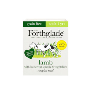 Forthglade Grain-Free Wet Dog Food Lamb With Butternut Squash 395
