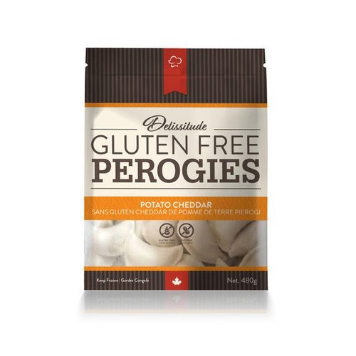 Delissitue Gluten-Free Perogies Potato Cheddar 480 g (frozen)