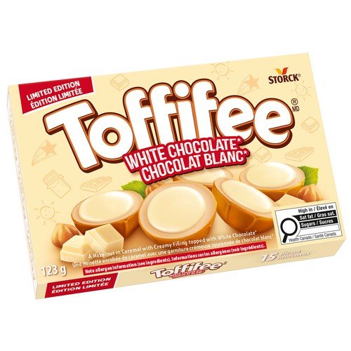 Toffifee White Chocolate 123 g