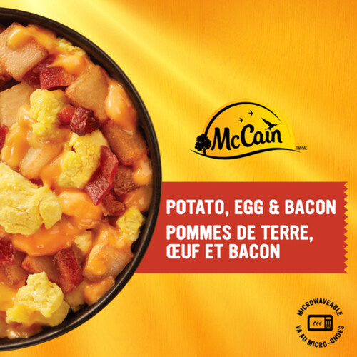 McCain Breakfast Bowl 5 Minute Potato Egg and Bacon 200 g