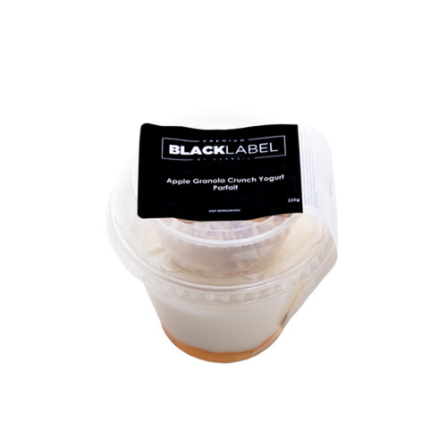 Black Label Yogurt Parfait Apple Granola Crunch 225 g